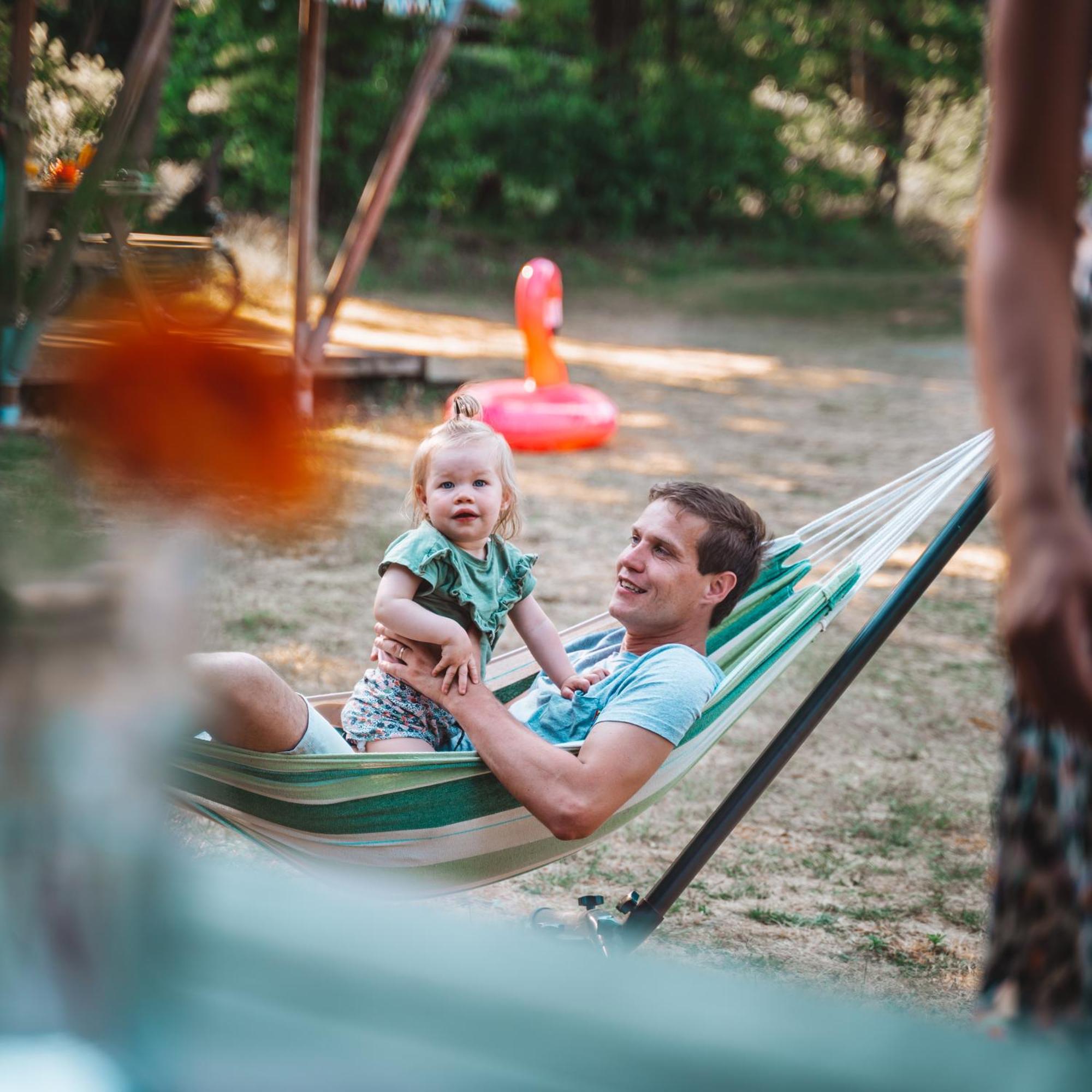 Glamping Holten Luxe Safaritent 1 エクステリア 写真